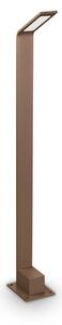 Paletto Contemporaneo Agos Alluminio Coffee Led 6,5W 3000K Ip54