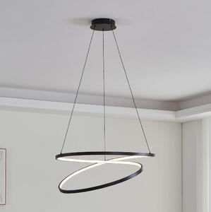 Eglo 901138 - Lampadario LED a sospensione con filo RUOTALE LED/42W/230V 3000K nero