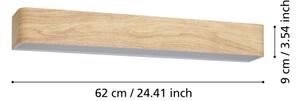 Eglo 901102 - Applique a LED da bagno SANIA LED/26,5W/230V 3000K beige