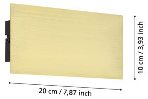 Eglo 901199 - Applique a LED TALAMELLO LED/6W/230V 3000K oro