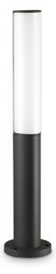 Paletto Contemporaneo Etere Alluminio Nero Led Integrato 9,5W 3000K Ip44