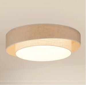 Brilagi - Plafoniera LED DOVER SHINE LED/26W/230V diametro 60 cm grigio/color crema