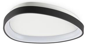 Plafoniera Contemporanea Gemini Metallo Nero Led Integrato 23W 3000K Ip20