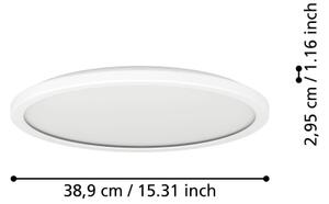Eglo 901472 -LED RGBW Lampada dimmerabile da esterno ROVITO-Z 18,5W/230V diametro 38,9cm IP44 bianco