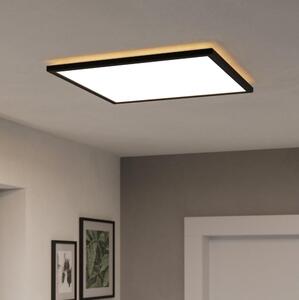 Eglo 901444 - Plafoniera LED da esterno ROVITO 17W/230V 50x50 cm IP44 nero