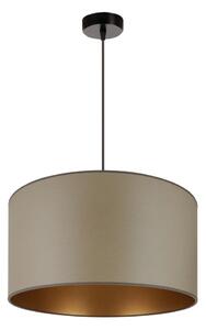 Brilagi - Lampadario a sospensione con filo OREGON ROLLER VEGE 1xE27/15W/230V diametro 45 cm grigio