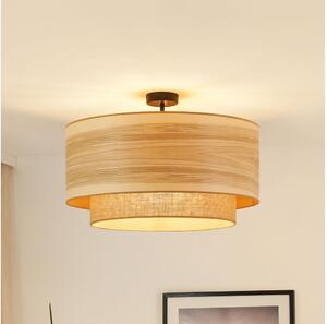 Brilagi - Lampadario a plafone MONTANA BOHO 1xE27/15W/230V diametro 60 cm marrone