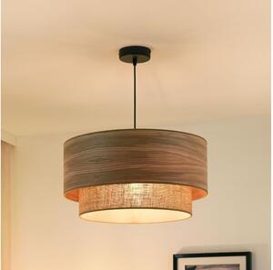 Brilagi - Lampadario a sospensione con filo MONTANA BOHO 1xE27/15W/230V diametro 45 cm marrone/nero