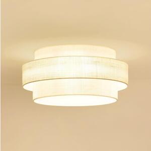 Brilagi - Plafoniera SPACE YUTE LED/12W/230V diametro 50 cm color crema