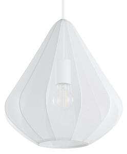 Eglo 43996 - Lampadario a sospensione con filo DOLWEN 1xE27/40W/230V diametro 33,5 cm bianco