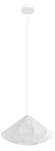 Eglo 43997 - Lampadario a sospensione con filo DOLWEN 1xE27/40W/230V diametro 42,5 cm bianco