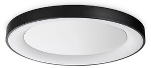 Plafoniera Contemporanea Planet Metallo Nero Led Integrato 33W 3000K Ip20