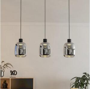 Eglo 901121-LED RGBW Lampadario dimmerabile a sospensione con filo MOLOCHIO-Z 3xLED/3,7W/230V grigio