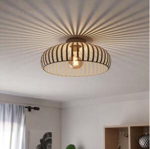 Eglo 901747 - Plafoniera MOGANO 1xE27/40W/230V diametro 43 cm color crema