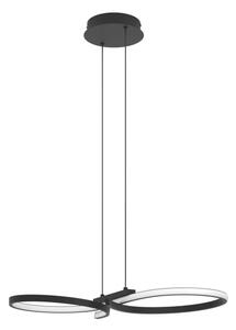 Eglo 901267 - Lampadario LED a sospensione con filo SERPINS LED/21W/230V 3000K nero