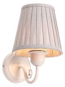 Applique FIREZ 1xE27/40W/230V bianco/grigio