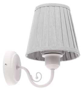 Applique FIREZ 1xE27/40W/230V bianco/grigio