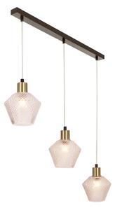 Lampadario a sospensione con filo GRENIKO 3xE14/40W/230V