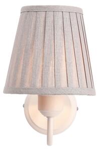 Applique FIREZ 1xE27/40W/230V bianco/grigio