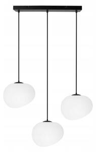 Lampadario a sospensione con filo STONES 3xE27/40W/230V