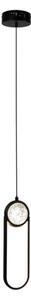 Lampadario LED a sospensione con filo LACRIMA LED/15W/230V 3000K nero