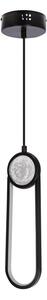 Lampadario LED a sospensione con filo LACRIMA LED/15W/230V 3000K nero