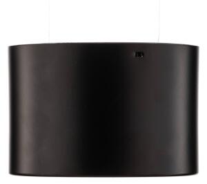 Luminex Faretto Ita LED nero con diffusore, Ø 10 cm