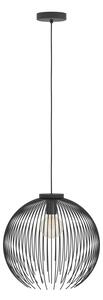 Eglo 901002 - Lampadario a sospensione con filo VENEZUELA 1xE27/40W/230V nero