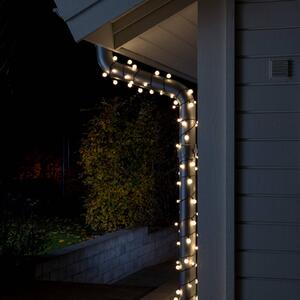 Konstsmide Christmas Ghirlanda luminosa con 80 LED a sfera bianco caldo