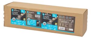 Aigostar - LED Solare Natale chiaro LED/0,054W/1,2V 1m IP65 bianco freddo