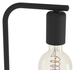 Eglo 43791 - Lampada con piedistallo CRANLEY 1xE27/40W/230V nero