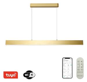 Brilagi - Lampadario LED dimmerabile SLEEKLINE SMART LED/40W/230V Wi-Fi Tuya gold+RC