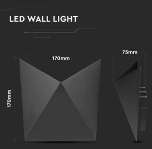 Applique a LED da esterno LED/5W/230V 4000K IP65 nero