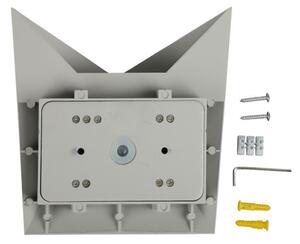 Applique a LED da esterno LED/5W/230V 4000K IP65 grigio