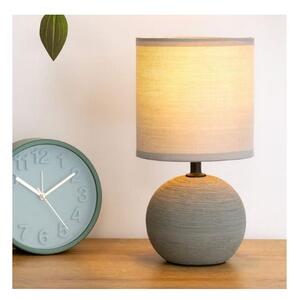 Atmosphera - Lampada da tavolo TIMÉO 1xE14/60W/230V grigio/bianco