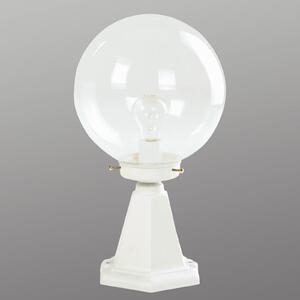 Albert Leuchten Lampioncino I bianco, con vetro a bolle