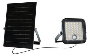 Faretto solare LED dimmerabile 10W 3,7V 4000/6000K IP65 con sensore + DO
