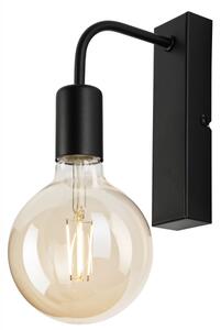 Applique ASTRID 1xE27/60W/230V opaco nero