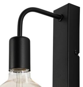 Applique ASTRID 1xE27/60W/230V opaco nero