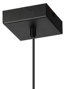 Lampadario a sospensione con filo ASTRID 1xE27/60W/230V opaco nero
