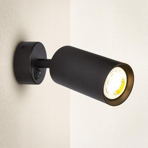 Brilagi - Faretto da parete SELE 1xGU10/30W/230V nero