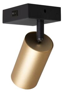 Brilagi - Faretto da parete SELE 1xGU10/30W/230V nero/oro