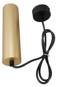 Brilagi - Lampadario LED dimmerabile a sospensione su cavo SELE 1xGU10/4,8W/230V nero/oro