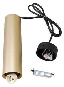 Brilagi - Lampadario LED dimmerabile a sospensione su cavo SELE 1xGU10/4,8W/230V nero/oro