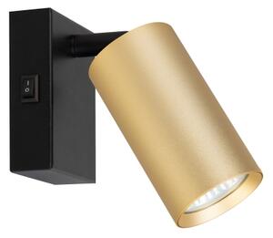 Brilagi - Faretto da parete SELE 1xGU10/30W/230V nero/oro