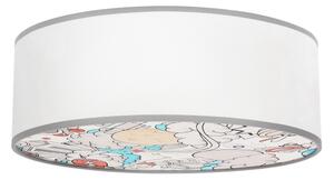 Plafoniera per bambini KIDDY 2xE27/40W/230V bianco/beige
