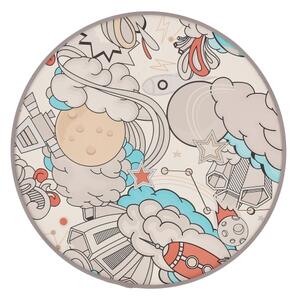 Plafoniera per bambini KIDDY 2xE27/40W/230V bianco/beige