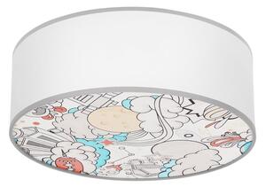 Plafoniera per bambini KIDDY 2xE27/40W/230V bianco/beige
