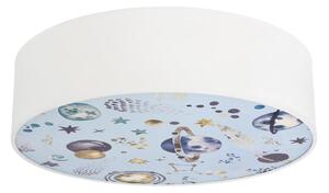 Plafoniera per bambini KIDDY 2xE27/40W/230V bianco/blu