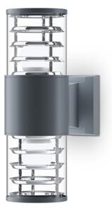 Maytoni O576WL-02GR - Applique da esterno BRONX 2xE27/60W/230V IP54 antracite